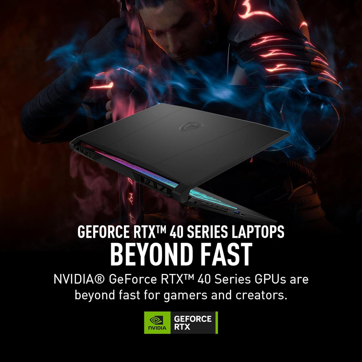 msi Katana A15 AI Gaming Laptop 15.6' QHD 165Hz – Ryzen 9-8945HS, RTX 4070, 32GB DDR5, 1TB SSD, Cooler Boost 5, Windows 11: Black B8VG-450US