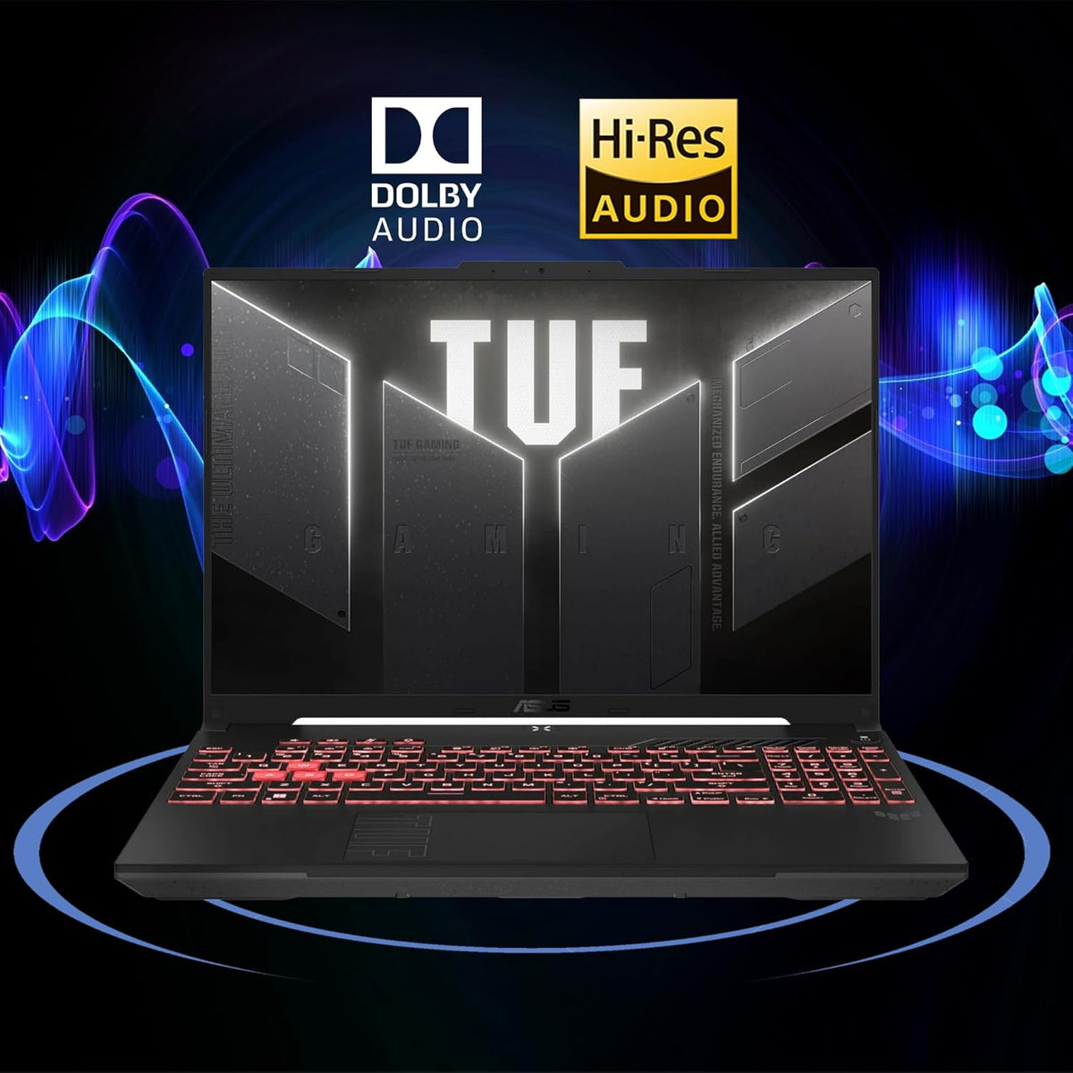 ASUS TUF Gaming A16 Laptop 16' WUXGA IPS 144Hz AMD 6-core Ryzen 7 7445HS 16GB DDR5 512GB SSD NVIDIA GeForce RTX 4050 (Up to 194 AI Tops) RGB Backlit USB4 Two-Way AI Noise Cancelation Win11 w/ICP Hub