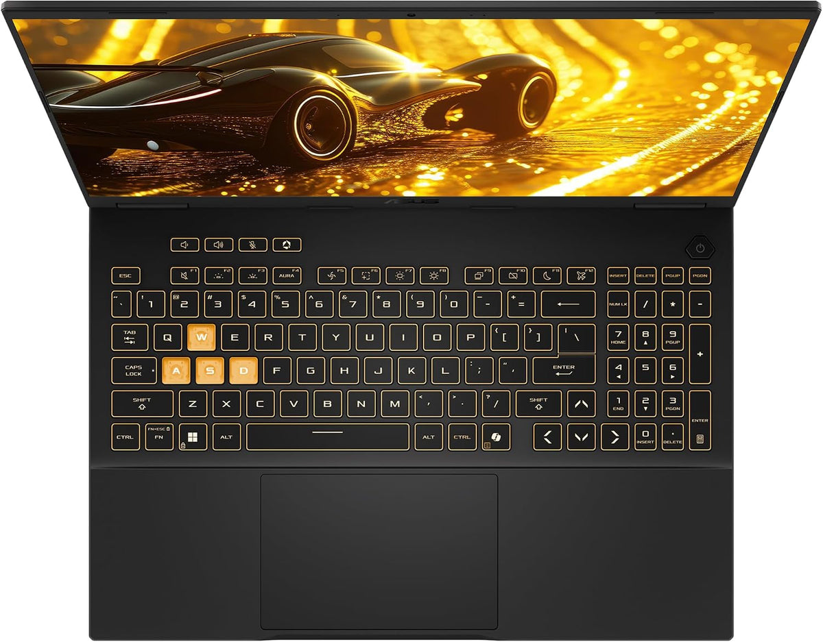 ASUS TUF F16 Gaming Laptop, Intel i7-14650HX, 32 GB DDR5 RAM, 1 TB PCIe SSD, 16'' FHD+ (1920x1200) 165Hz Display, Nvidia G-Force RTX 5060, RGB Backlit Keyboard, W11 Home, Jaeger Grey