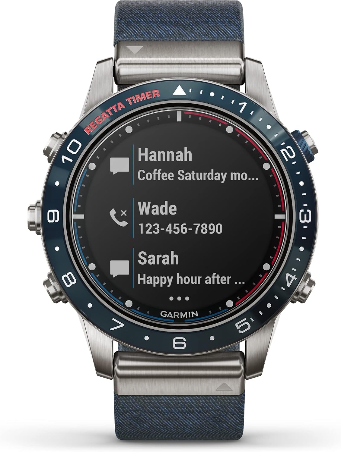 Garmin MARQ Captain, Men's Luxury Tool Watch with Advanced Nautical Features, Track Wind Speed, Direction, Temperature and Tide Information