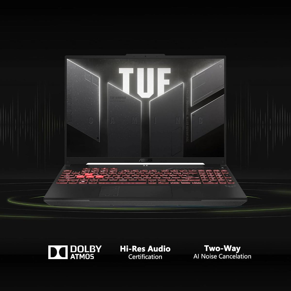 ASUS TUF A16 Gaming Laptop | 16' WUXGA IPS 144Hz | AMD 6-Core Ryzen 7 7445HS | 16GB DDR5 512GB SSD | NVIDIA GeForce RTX 4050 (194 AI Tops) | Backlit Keyboard USB 4 Wi-Fi 6 Win11 w/DLCA Accessory