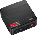 BOSGAME P4 Ultra Mini PC 11 Pro, Ryzen 7 7730U up to 4.5GHz, 16GB DDR4 1TB NVMe SSD Mini Computer, Dual 2.5G LAN Wi-Fi 6E BT5.2, 4K Triple Display(HDMI+DP+Type-C) for Home Office Business Light Gaming