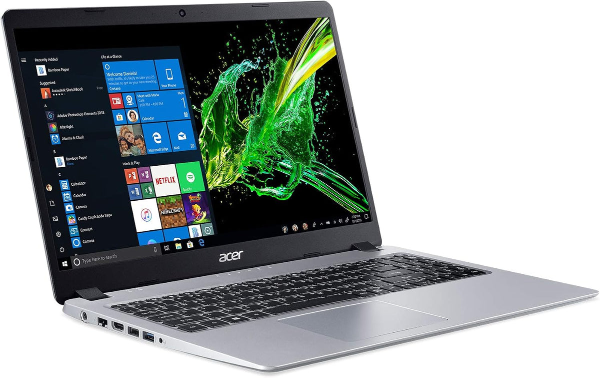 acer Aspire 5 Slim Laptop, 15.6' Full HD IPS Display, AMD Ryzen 7 3700U, RX Vega 10 Graphics, 8GB DDR4, 512GB SSD, Backlit Keyboard, Windows 10 Home, A515-43-R6DE