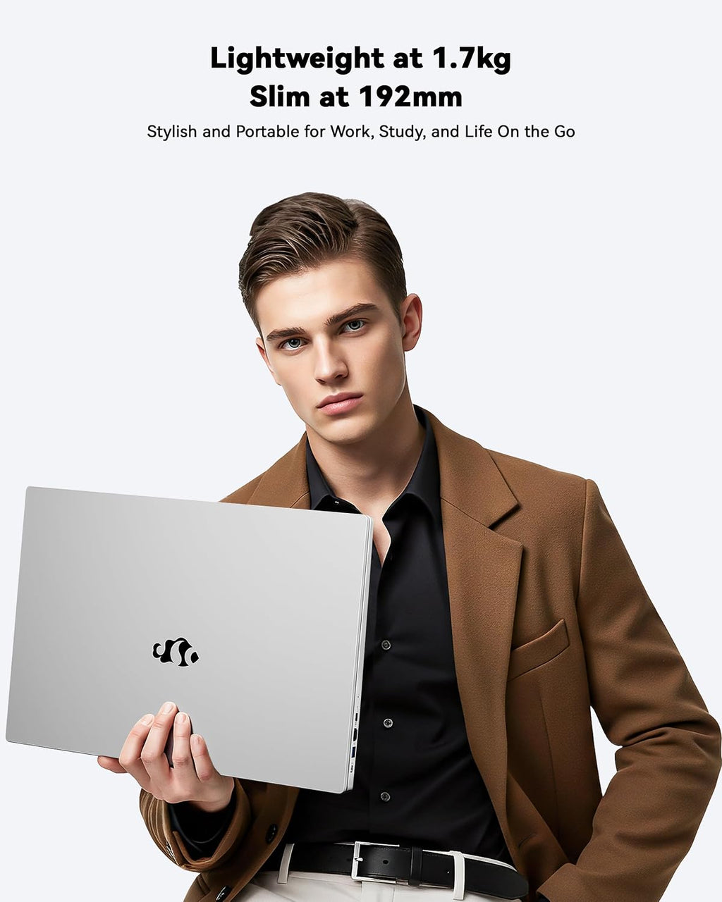 NIMO 15.6'' FHD IPS Student-Laptop-Computer - 16GB RAM 512GB SSD, AMD Ryzen 5(Beat i5-1135G7, 4 Cores Up to 3.7GHz), 65W Type-C, 2 Years Warranty, Fingerprint, Backlit Keyboard, Wi-Fi 5, BT5.2