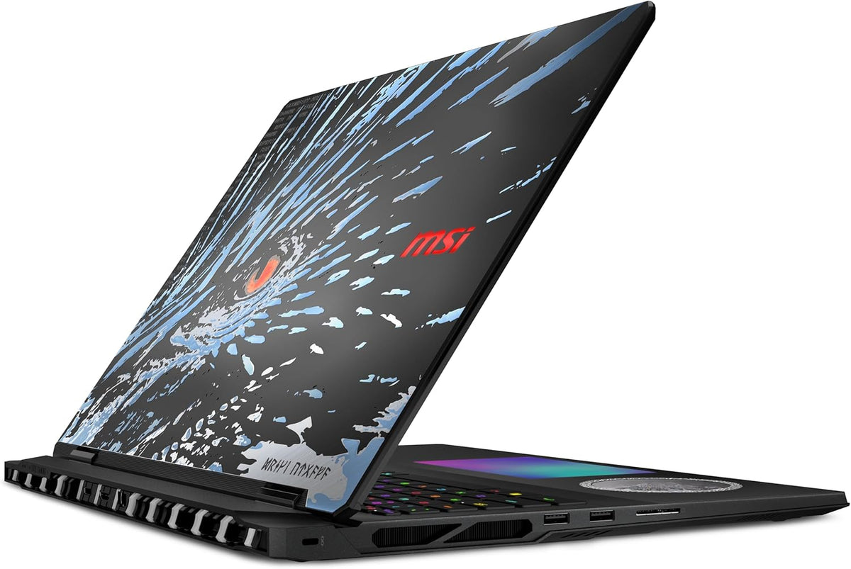 Titan 18 HX Dragon Edition Norse Myth 18' 120Hz MiniLED UHD+ Gaming Laptop: Intel Ultra 9-285HX, NVIDIA Geforce RTX 5080, 64GB DDR5, 6TB SSD, Thunderbolt 5, Wi-Fi 7, Win 11 Pro: Black A2XWIG-442US