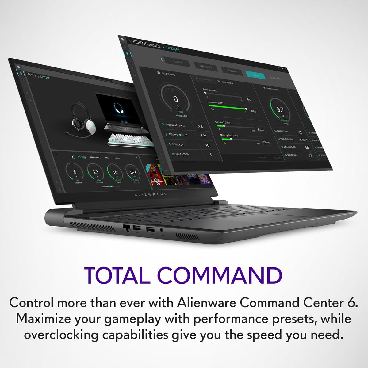 Alienware M18 Gaming Laptop - 18-inch QHD+ 165Hz 3ms Display, Intel Core i7-14700HX, 16GB DDR5 RAM, 1TB SSD, NVIDIA GeForce RTX 4070 8GB GDDR6, Windows 11 Home, Onsite Service - Dark Metallic Moon