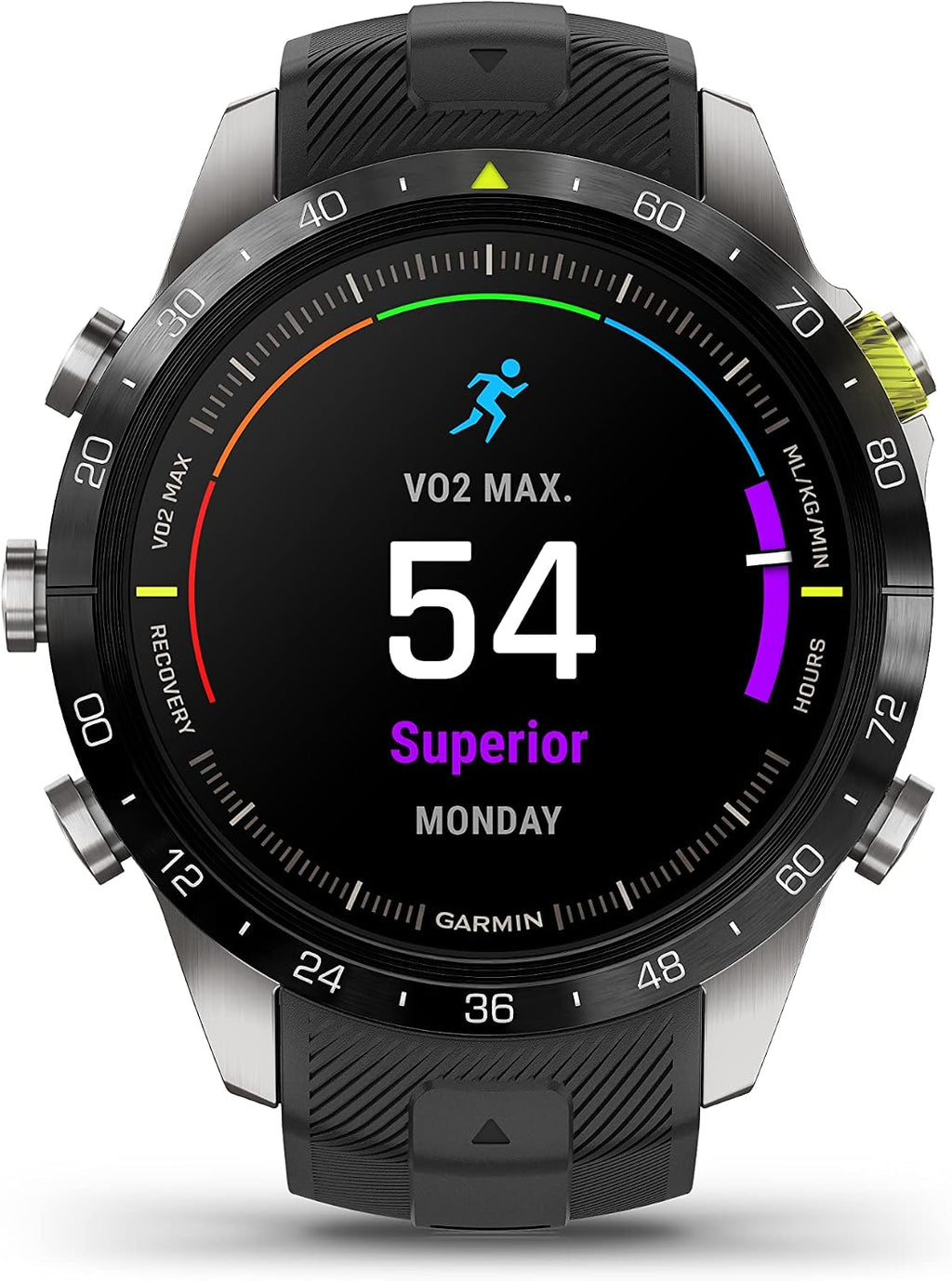Garmin MARQ Athlete, Men's Luxury Tool Watch Built with Premium Materials for Athletes, Shows Recovery Time, VO2 Max and Performance Status
