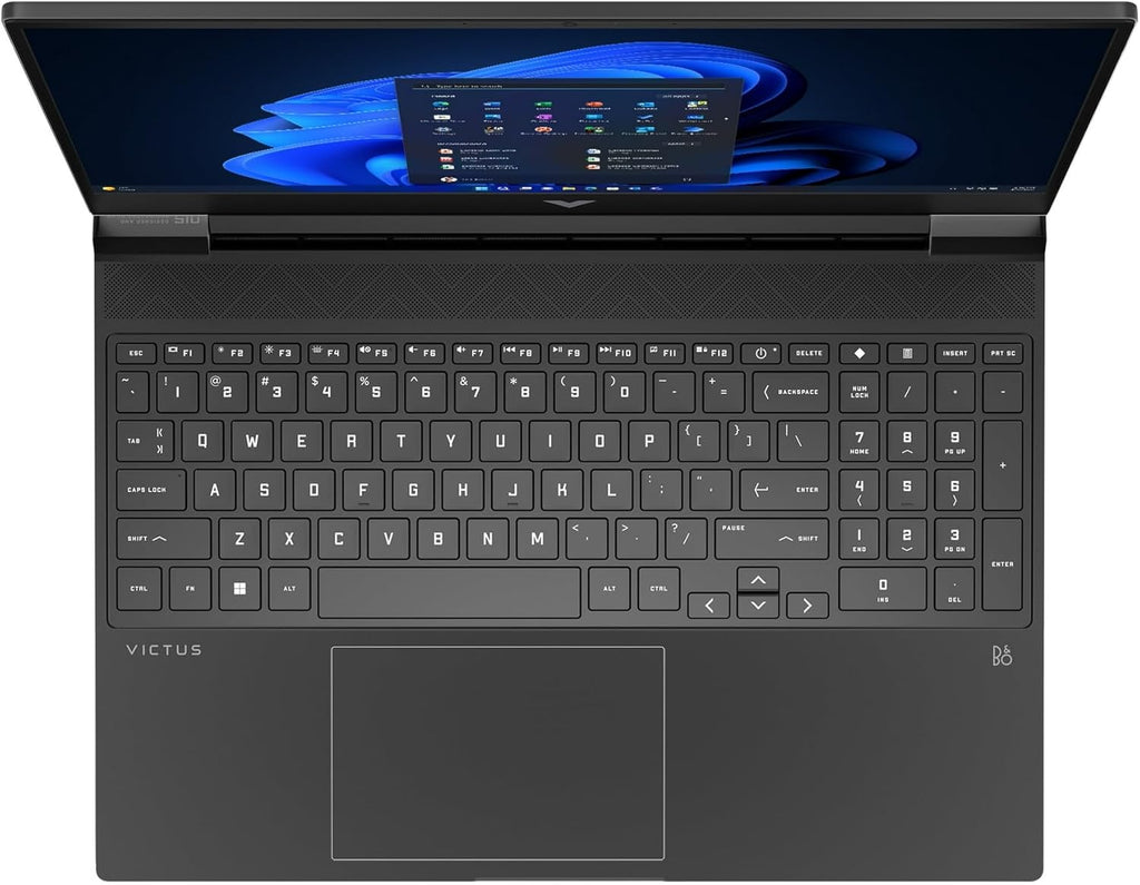 HP Victus 15-FA100 2024 Gaming Laptop 15.6' FHD IPS 144Hz 8-Core Intel i5-13420H 16GB DDR4 512GB SSD NVIDIA GeForce RTX 4050 6GB GDDR6 Wi-Fi 6 Backlit Keyboard Win11 Home w/ONT 32GB USB