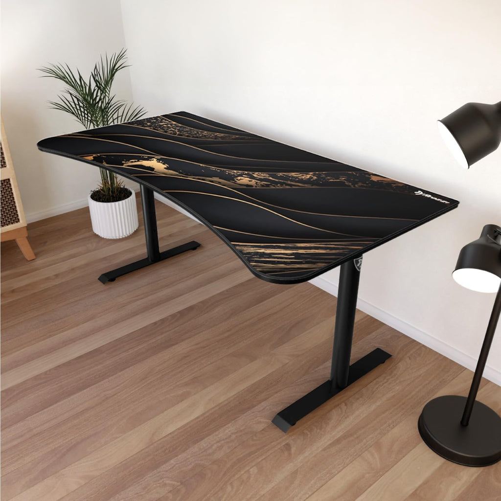 Arozzi Arena GamingDesk Mat, Full Surface CustomDesk Pad, Interchangeable, Water Resistant & Washable ComputerDesk Mouse Pad with Stitched Edges (D013)