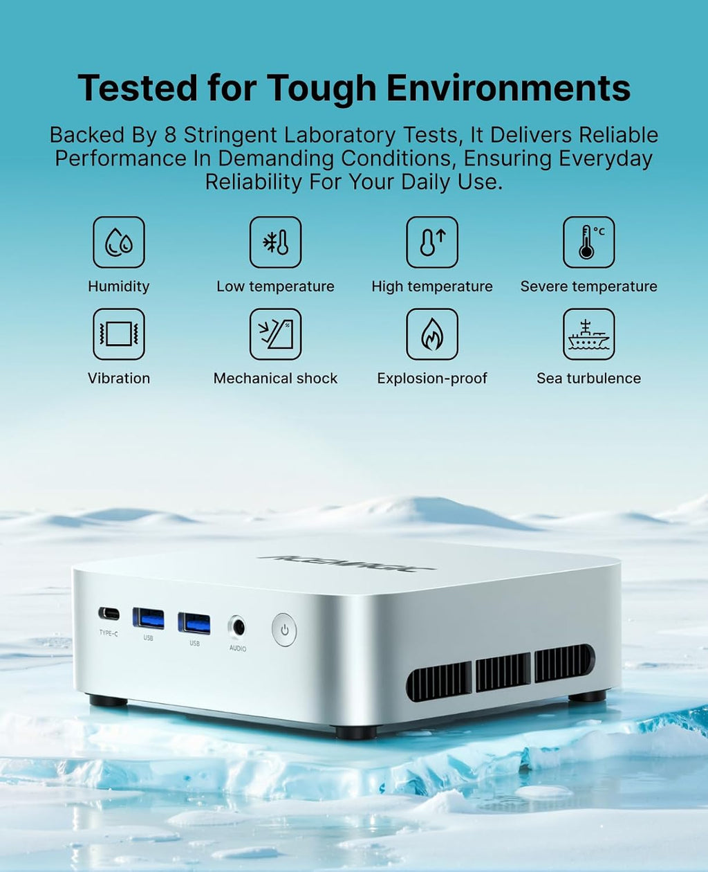 ACEMAGIC K1 Mini PC AMD Ryzen 4300U 16GB DDR4 512GB SSD Mini Computers (Turbo 3.7GHz), 11 Pro Radeon 4K Triple Display Desktop Computers 3.2USB-C Max 28W, VESA GbE/WiFi/BT Education/Business Office