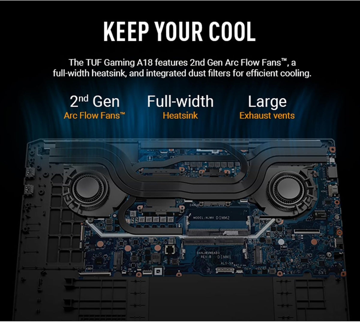 ASUS TUF A18 Gaming Laptop - AMD Ryzen 7 260 Beat i9-13905H - NVIDIA RTX 5060-32GB RAM -1TB SSD -18' WUXGA Display - RGB Backlit Keyboard -Windows 11 -FHD Camera -Gamer Creative Videao Editing