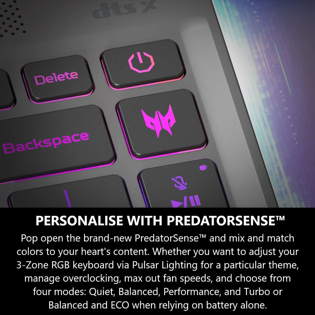 Acer Predator Triton 14 Gaming/Creator Laptop | 13th Gen Intel i7-13700H | NVIDIA GeForce RTX 4050 | 14' WUXGA 165Hz G-SYNC Display | 16GB LPDDR5 | 512GB PCIe Gen 4 SSD | Killer WiFi 6E | PT14-51-78B4