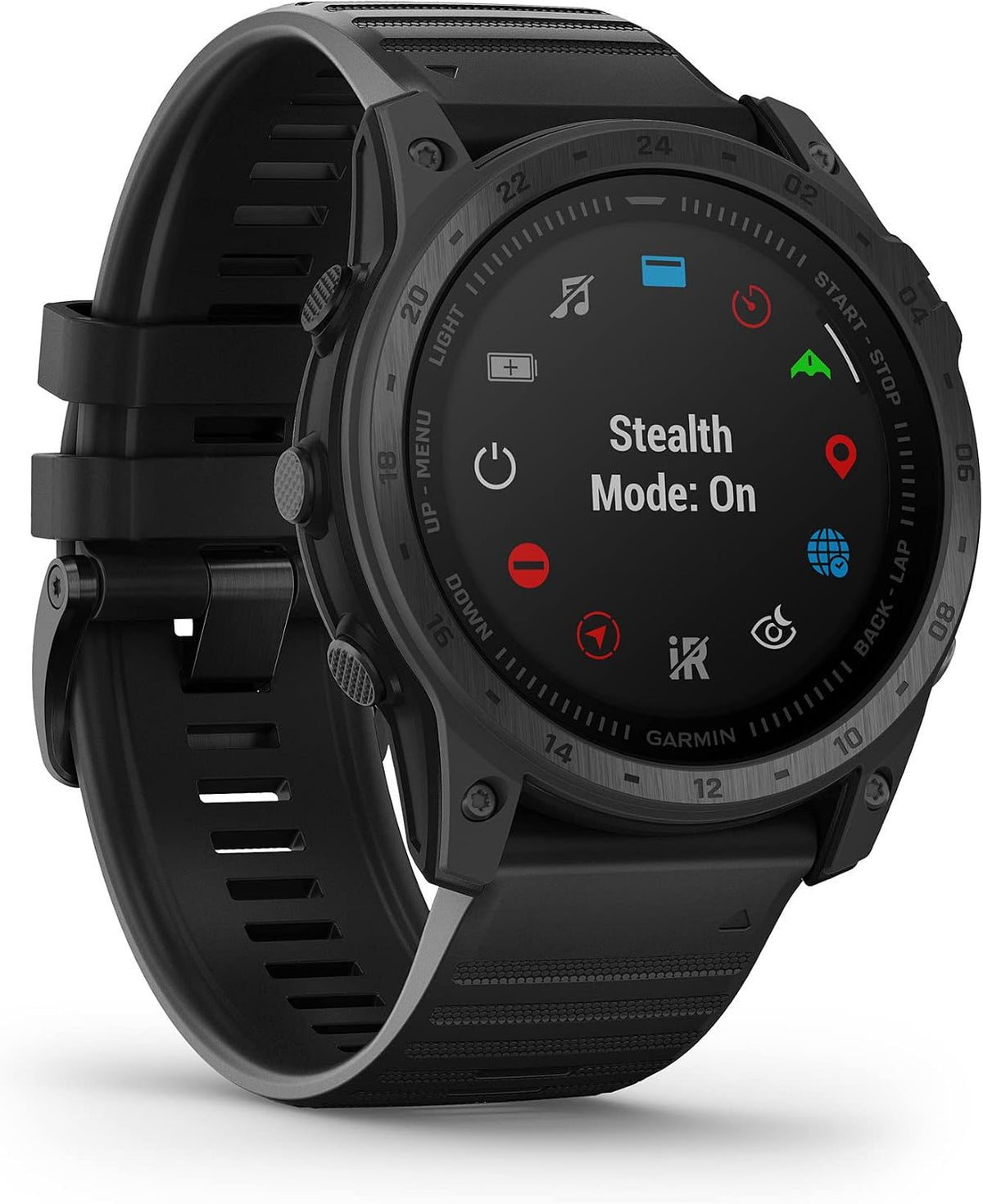 Garmin Gamin tactix 7, Standard Edition, Ruggedly Built Premium Tactical GPS Watch with Silicone Band