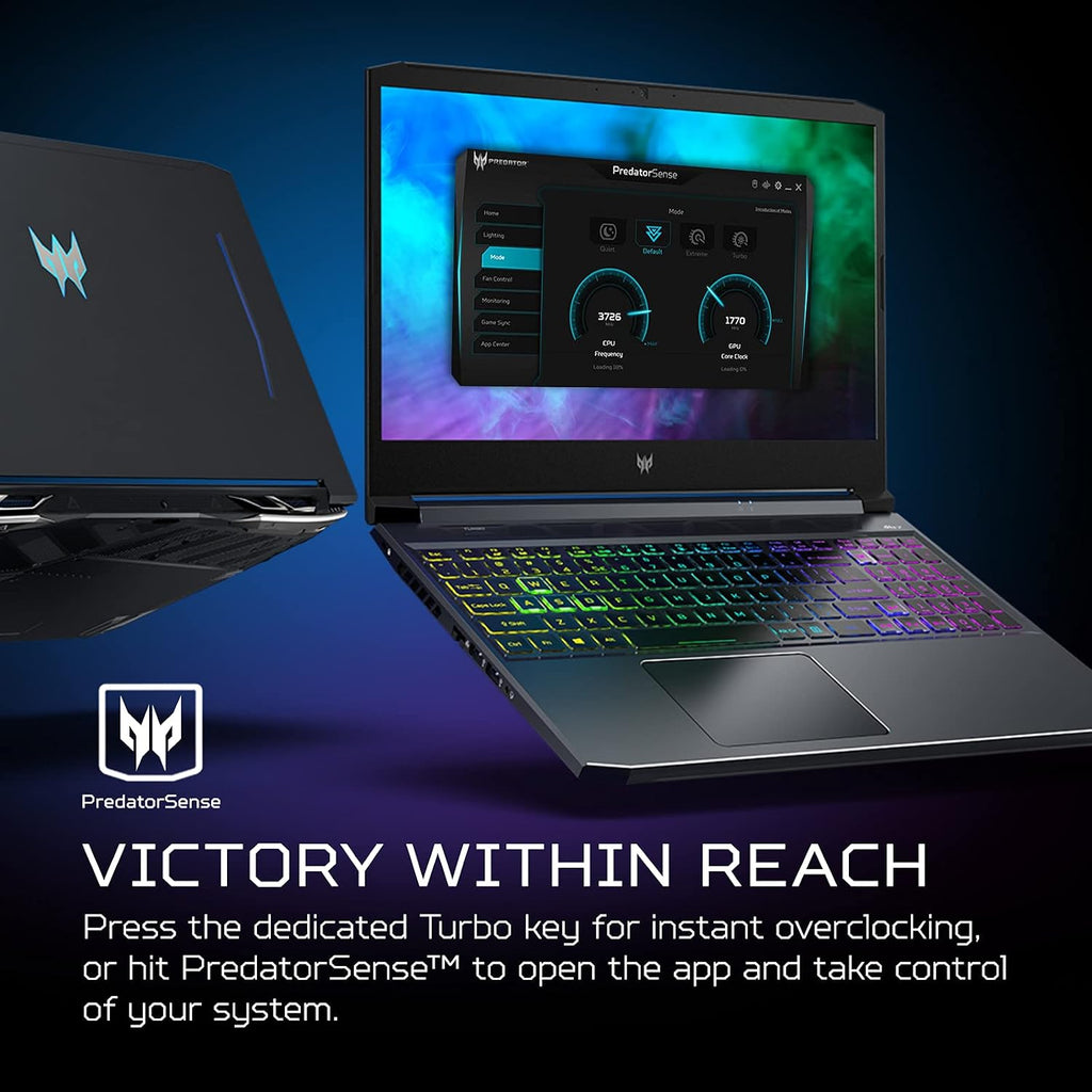 Acer Predator Helios 300 PH315-54-760S Gaming Laptop | Intel i7-11800H | NVIDIA GeForce RTX 3060 GPU | 15.6' FHD 144Hz 3ms IPS Display | 16GB DDR4 | 512GB SSD | Killer WiFi 6 | RGB Keyboard