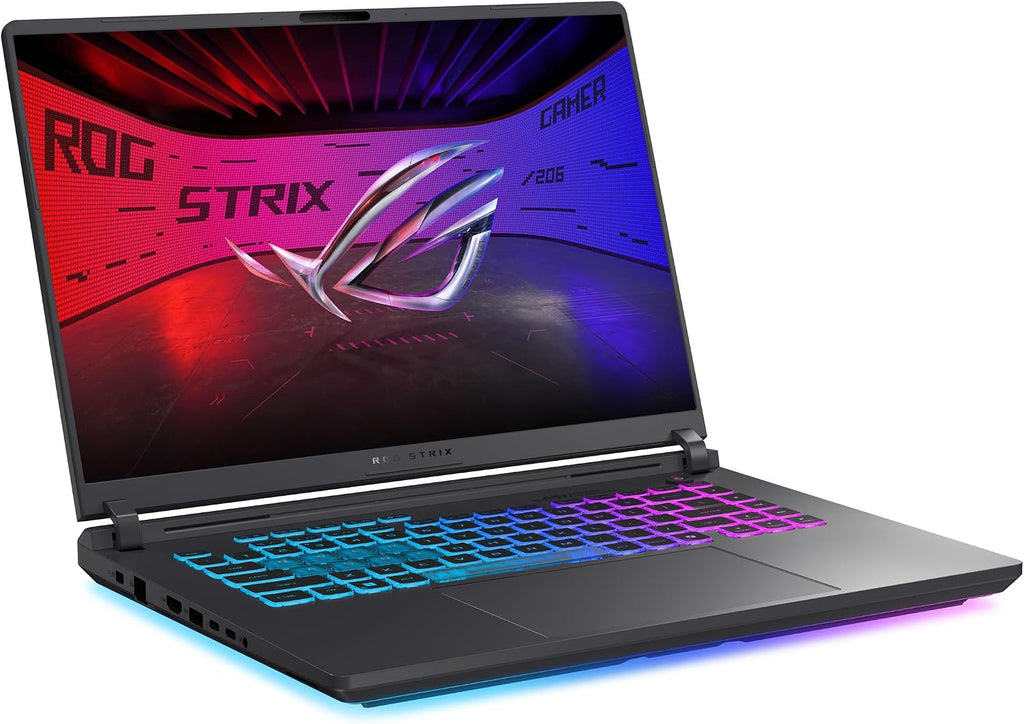 ASUS ROG Strix G16 (2025) Gaming Laptop, 16' FHD+ 16:10 165Hz/3ms Display, NVIDIA® GeForce RTX™ 5050 Laptop GPU, Intel® Core™ i7 Processor 14650HX, 16GB DDR5, 1TB PCIe Gen 4 SSD, Wi-Fi 7, Win 11 Home