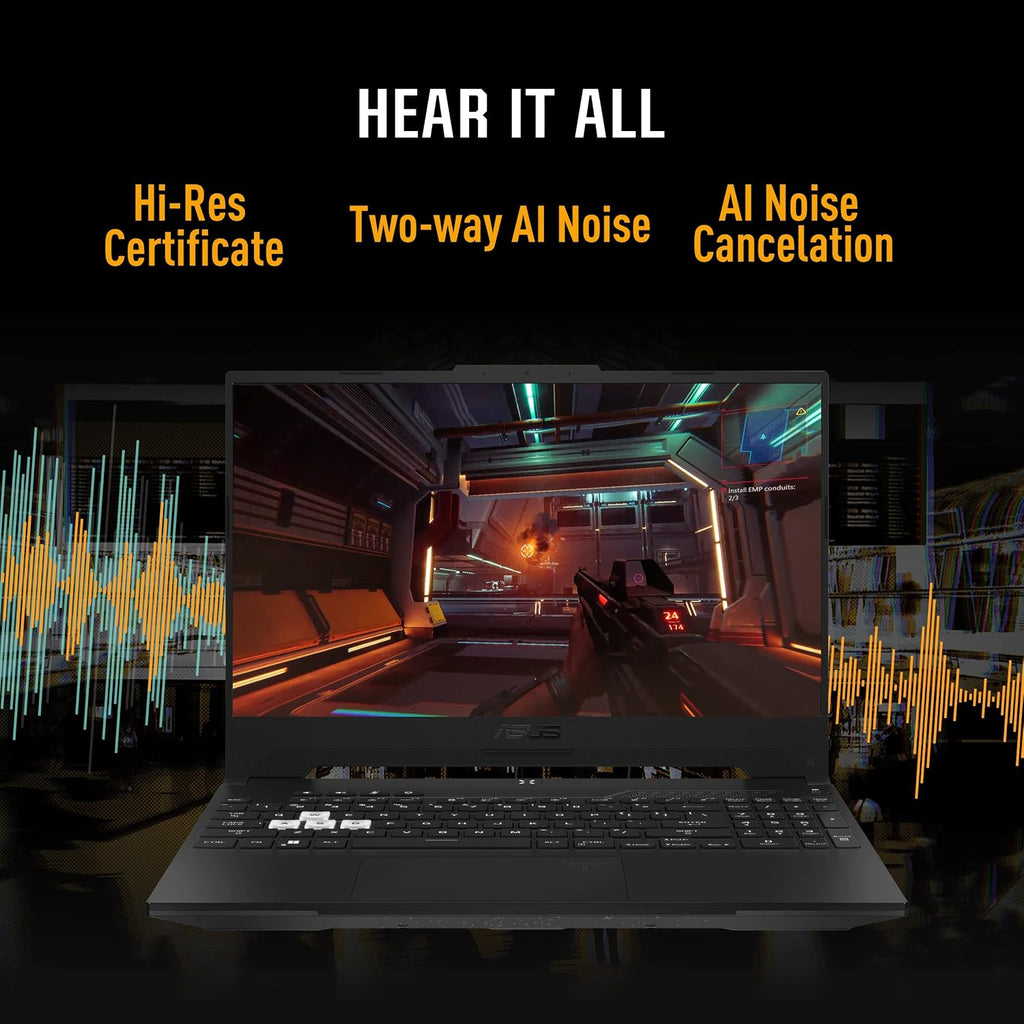 ASUS TUF Dash 15 (2022) Gaming Laptop, 15.6' 144Hz FHD Display, Intel Core i5 12450H, GeForce RTX 3050 Ti, 8GB DDR5, 512GB PCIe SSD, Thunderbolt 4, Wi-Fi 6, Windows 11 Home, Off Black, FX517ZE-RS51