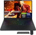 Lenovo Legion Pro 5i 16' WQXGA 165Hz Gaming Laptop, Intel 20-core Ultra 7 255HX (Beats Intel i9-14900HX), GeForce RTX 5070, 32GB DDR5, 1TB SSD, Backlit keyboard, Win 11 Pro, Black, 1TB Docking Station