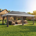 Quictent 10'x20' Pop up Gazebo Canopy Tent, One Person Set up Portable Instant Folding Shelter, Outdoor Canopy Tent with Extra Shade for Backyard, Patio, Party