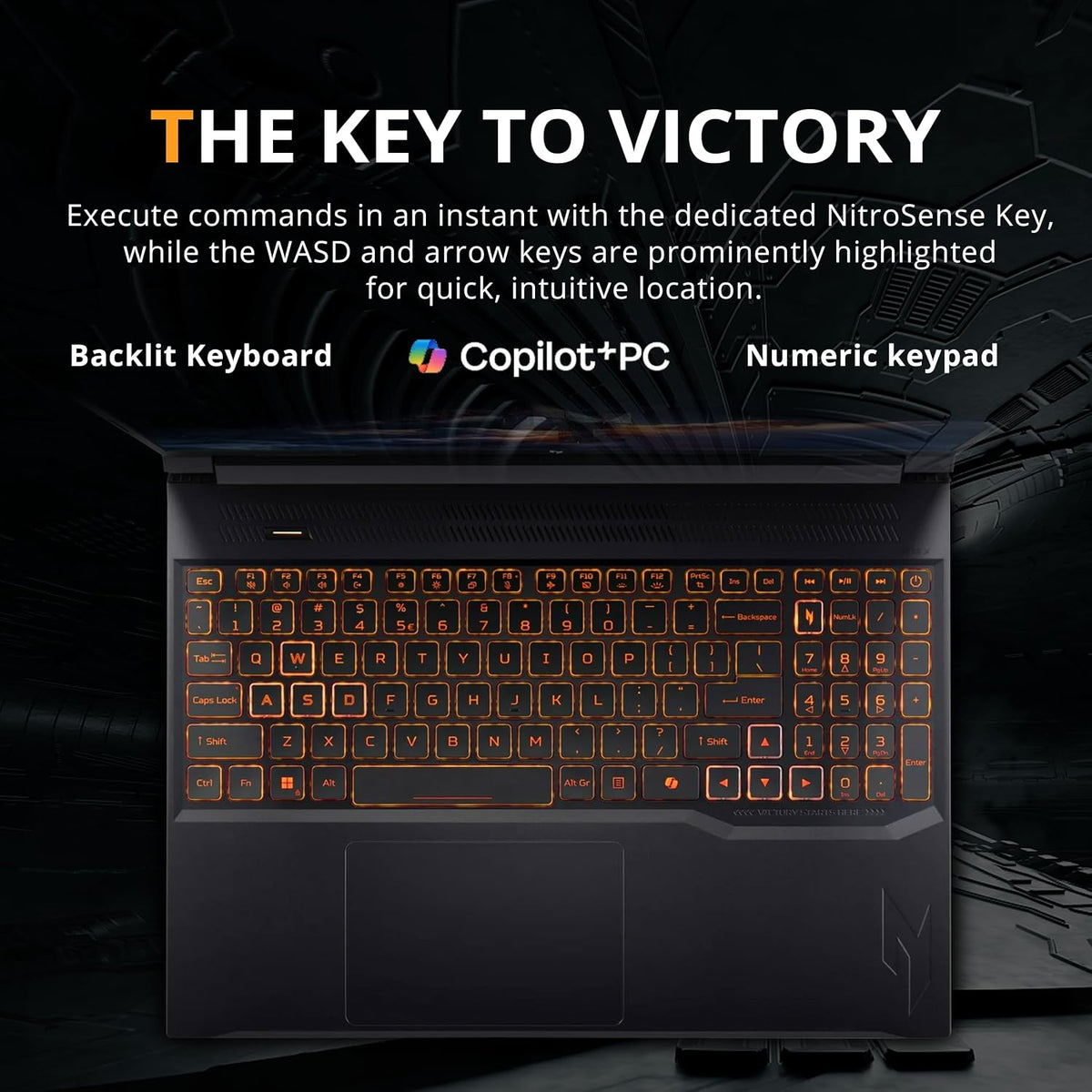 acer Nitro V 16 16' WUXGA 180Hz Gaming Laptop, Intel Core 7 240H, 16GB DDR5, 1.5TB Storage(512GB SSD+1TB Docking Station), GeForce RTX 5060, Backlit Keyboard, Num Pad, Nitro Mouse, Win 11 Pro, Black