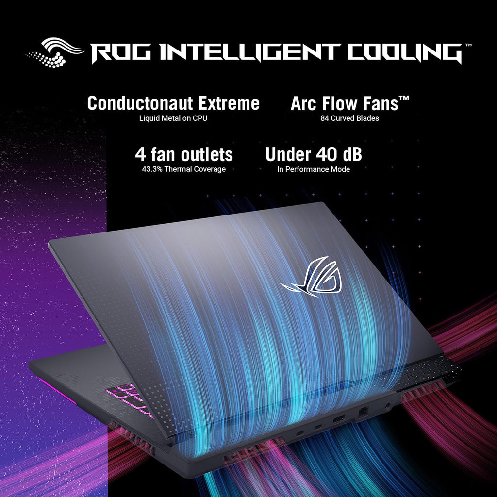 ASUS ROG Strix G17 Gaming Laptop, 17.3' FHD 1920 * 1080 144Hz, AMD Ryzen 9 7845HX, GeForce RTX 4070, 32GB DDR5 RAM, 1TB PCIe M.2 SSD, Wi-Fi 6, RGB Backlit Keyboard, Windows 11 Home, Black