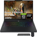 Lenovo Legion Pro 5 16' WQXGA 240Hz Gaming Laptop, AMD Ryzen 9 8945HX, NVIDIA GeForce RTX 5060, 32GB DDR5, 1TB SSD, 24-Zone RGB Backlit Keyboard, WiFi 7, Win 11 Pro, Black, 1TB Docking Station Set