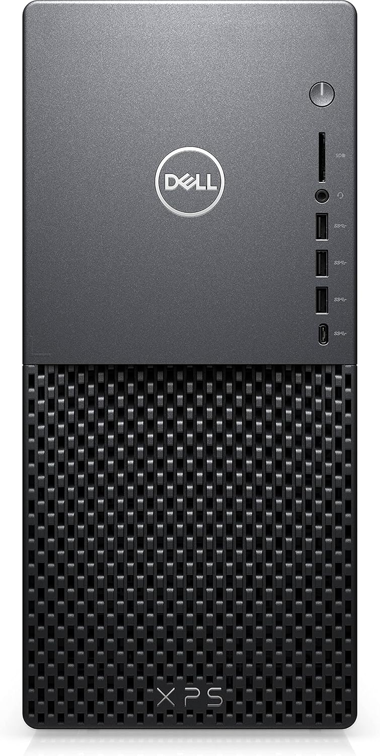 Dell XPS 8940 Gaming Desktop Computer, Intel Octa-Core i7-10700 Up to 4.8GHz, 16GB DDR4 RAM, 1TB HDD, GeForce GTX 2060 6GB, WiFi 6, Bluetooth 5.1, Type-C, Keyboard & Mouse, Windows 10
