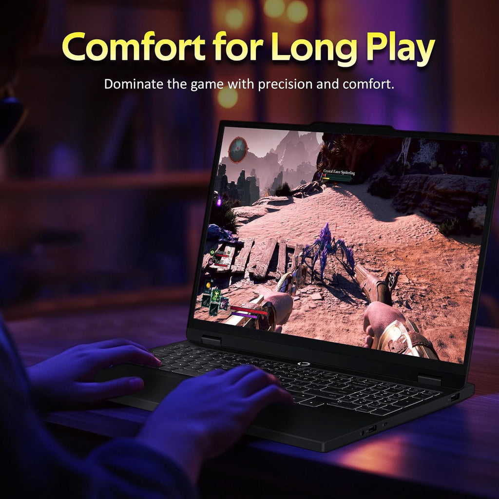 Lenovo Legion 5 15.3' WUXGA 165Hz Gaming Laptop, AMD Ryzen 7 260, GeForce RTX 5060, 64GB DDR5, 5TB Storage (4TB SSD+1TB Docking Station Set), Backlit Keyboard, HD Camera, Wi-Fi 6, Win 11 Pro, Black