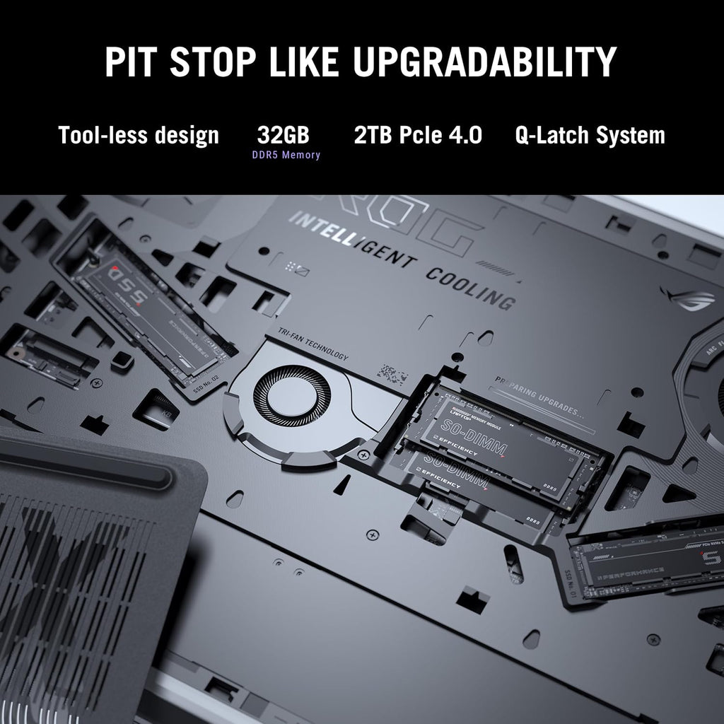 ASUS ROG Strix ROG Strix/GRAY/18.0 WQXGA Non-Touch/CORE Ultra 9 275HX/32GB/NV RTX5070/2TB/WIN11 PRO