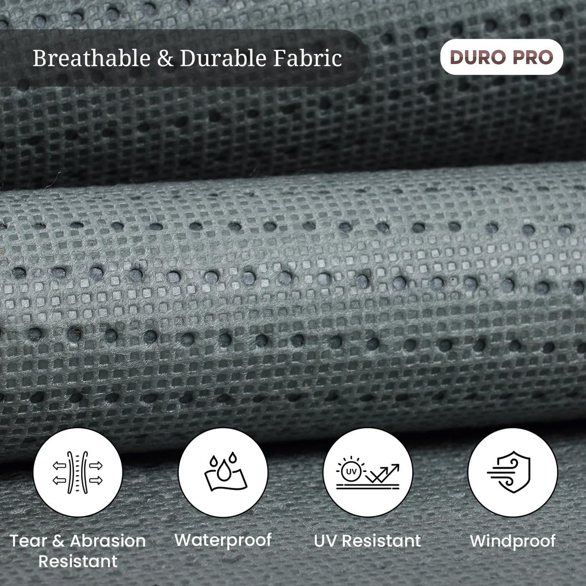 Covers & All Patio Furniture Cover Set, 5 Piece Outdoor Furniture Covers, Water-Repellent UV & Weather-Resistant Covers for Sofa, Loveseat, Chairs & Coffee Table with Elastic & Padded Handles