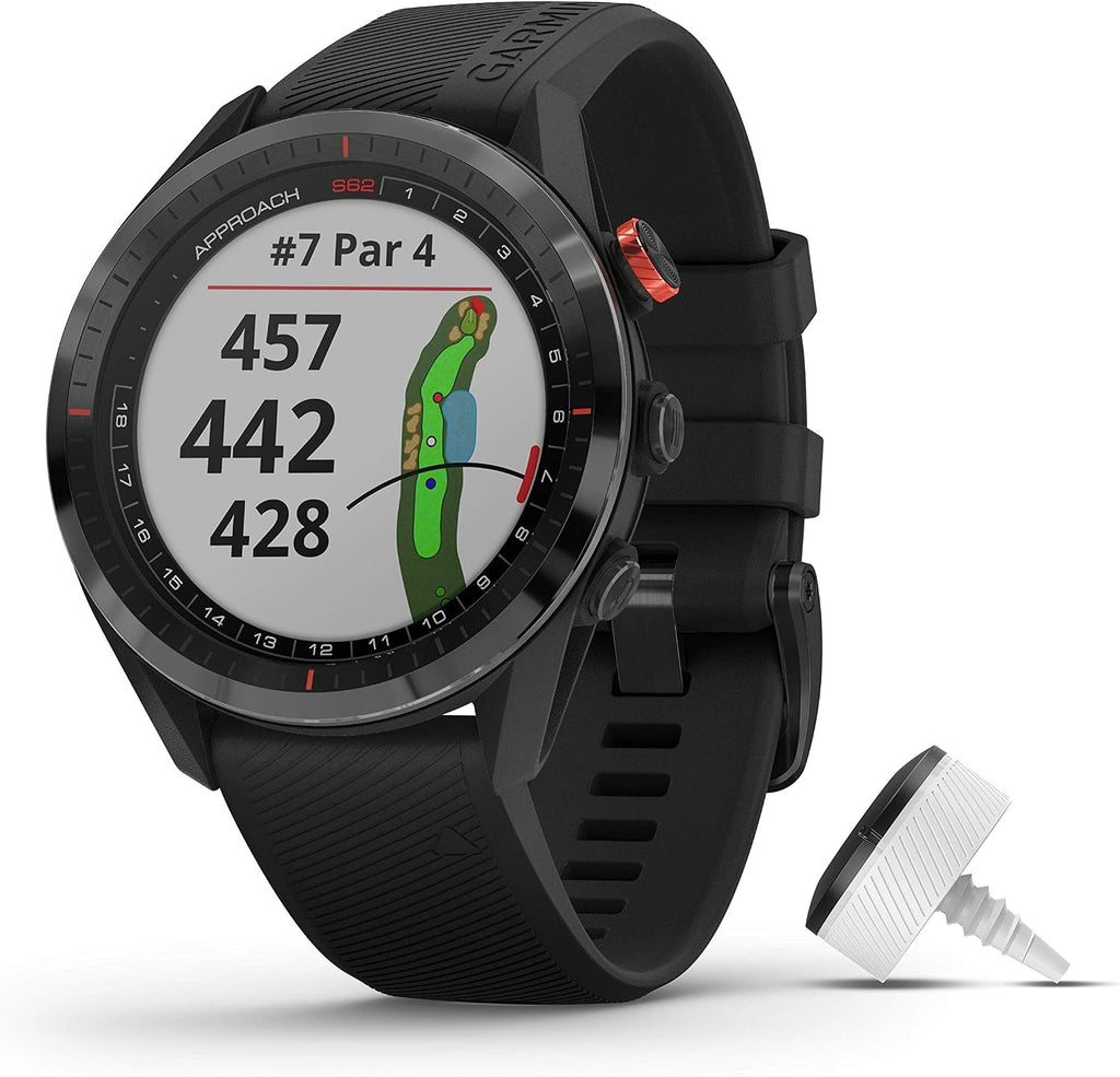 Garmin Approach S62, Premium Golf GPS Watch, Built-in Virtual Caddie