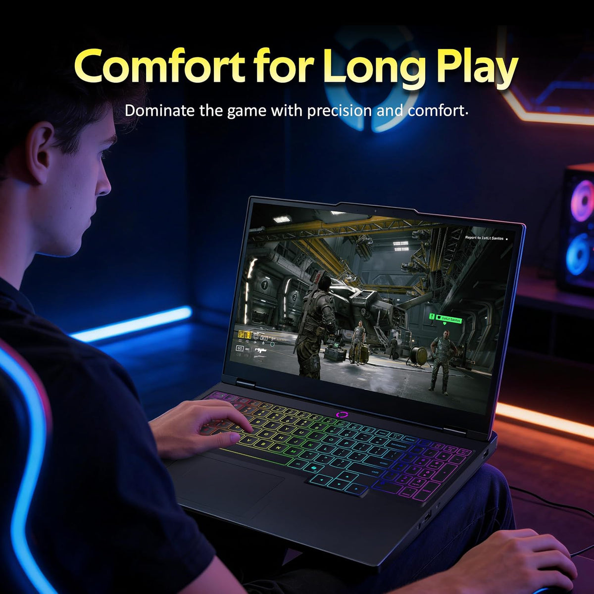 Lenovo Legion 5 AI-Powered Gaming Laptop, Intel Ultra 9 275HX, GeForce RTX 5070 GDDR7, 15.1' WQXGA 165Hz, 64GB DDR5, 5TB Storage (4TB SSD+1TB Docking), RGB Backlit Keyboard, Wi-Fi 7, Win 11 Pro, Black