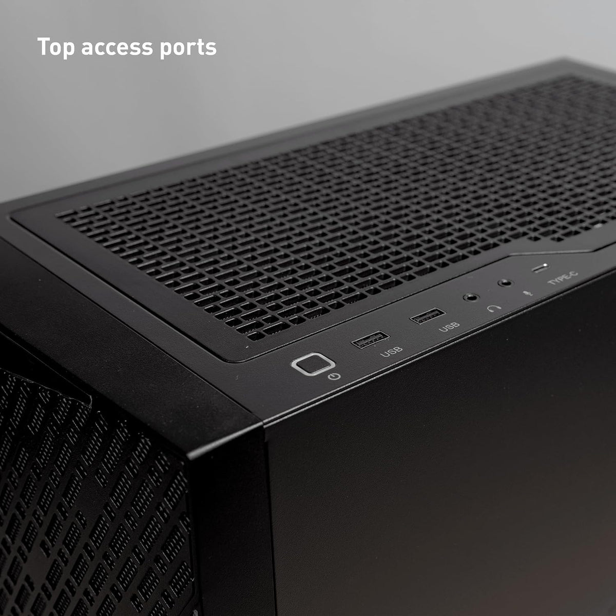 iBUYPOWER SlateMesh Gaming PC Computer Desktop,13th Gen Intel Core i7-13700F, NVIDIA GeForce RTX 4060 8GB, 32GB DDR4 RAM, 2TB SSD, WiFi Ready, Windows 11 Home