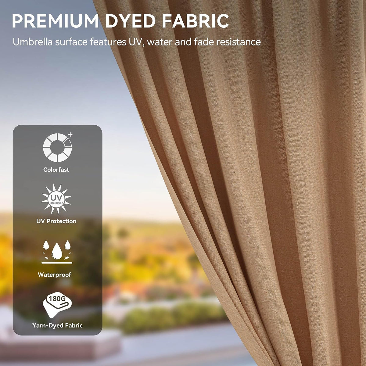YITAHOME 12X18FT Meatl Hardtop Gazebo Metal Double Roof Canopy Galvanized Iron Aluminum Pillar Garden Tent Curtains Netting for Patios Backyards Decks Lawns