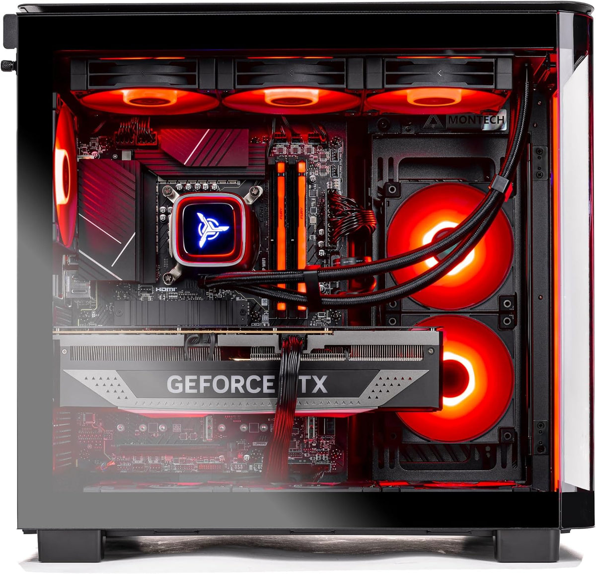 Skytech Gaming King 95 Gaming PC, AMD Ryzen 7 9800X3D 4.7GHz, NVIDIA RTX 5070 12GB VRAM, 2TB Gen4 NVMe SSD, 32GB DDR5 RAM 6000, 850W Gold ATX 3 PSU, 360 ARGB AIO, WI-FI 5, Windows 11, Desktop
