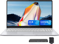 ASUS Chromebook CX15 15.6' FHD IPS Laptop, Intel Celeron N4500, 4GB RAM, 640GB Storage (128GB eMMC+512GB Docking Station Set), Intel UHD Graphics, Number Pad, Webcam, WiFi 6, Chrome OS, Pure Gray