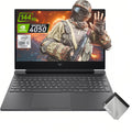 HP Victus 15.6-inch FHD 144Hz Gaming Laptop， Intel Core i5-13420H， NVIDIA GeForce RTX 4050 6GB，Wi-Fi 6，Bluetooth 5.3 ，Win11 Home，w/Cloth (32GB RAM | 2TB PCIe SSD)