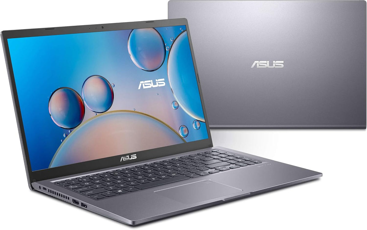 ASUS VivoBook 15 F515 Thin and Light Laptop, 15.6' FHD Display, Intel Core i3-1005G1 Processor, 4GB DDR4 RAM, 128GB PCIe SSD, Fingerprint Reader, Windows 10 Home in S Mode, Slate Grey, F515JA-AH31
