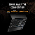ASUS TUF Gaming A15 Gaming Laptop, 15.6' FHD 144Hz, 100% sRGB Display, GeForce RTX 4050, AMD Ryzen 7 7435HS, 16GB DDR5, 512GB PCIe SSD, Wi-Fi 6, Windows 11, FA507NUR-AS73