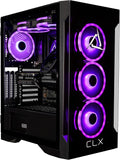 CLX Set Gaming PC - Intel Core Ultra 5 245KF 4.2GHz, GeForce RTX 4060, 2TB NVMe M.2 SSD, 4TB HDD, 32GB DDR5 RGB Memory, 240mm AIO, WiFi, Windows 11 Home, Black