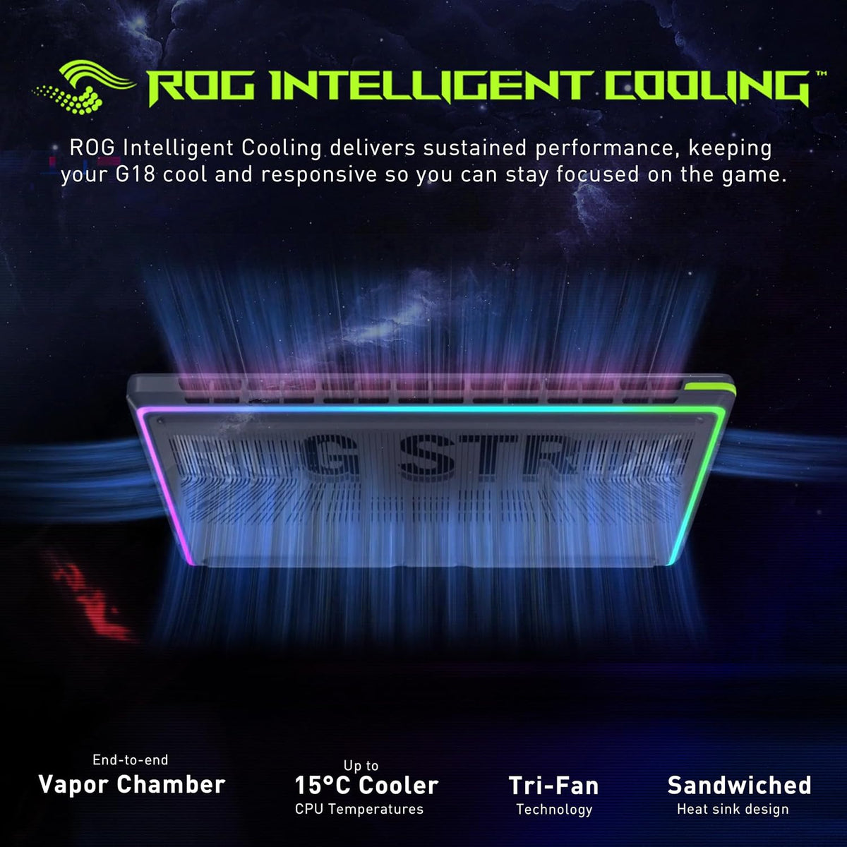 ASUS ROG Strix G18 18' 2.5K 240Hz Gaming Laptop, Intel Ultra 9 275HX, GeForce RTX 5060 8GB GDDR7, 32GB DDR5, 3TB Storage (2TB SSD+1TB Docking Station Set), 4-Zone RGB Backlit Keyboard, Win 11, Gray