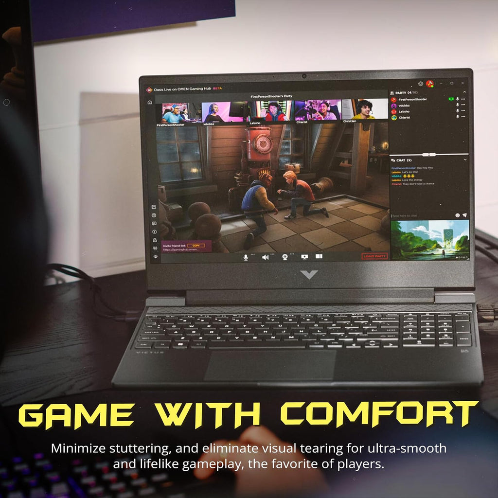 HP Victus 15.6' 144Hz FHD Gaming Laptop, Intel i5-13420H, 32GB RAM, 1TB PCIe SSD, NVIDIA GeForce RTX 4050, Backlit Keyboard, WiFi 6, Webcam, Win 11, Mica Silver, 256GB Docking Station Set