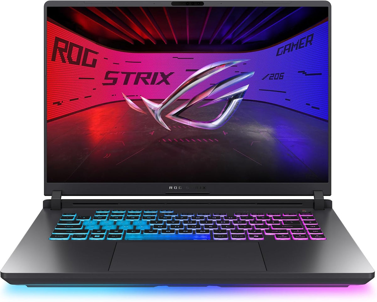 ASUS ROG Strix G16 (2025) Gaming Laptop, 16' FHD+ 16:10 165Hz/3ms Display, NVIDIA® GeForce RTX™ 5050 Laptop GPU, Intel® Core™ i7 Processor 14650HX, 16GB DDR5, 1TB PCIe Gen 4 SSD, Wi-Fi 7, Win 11 Home
