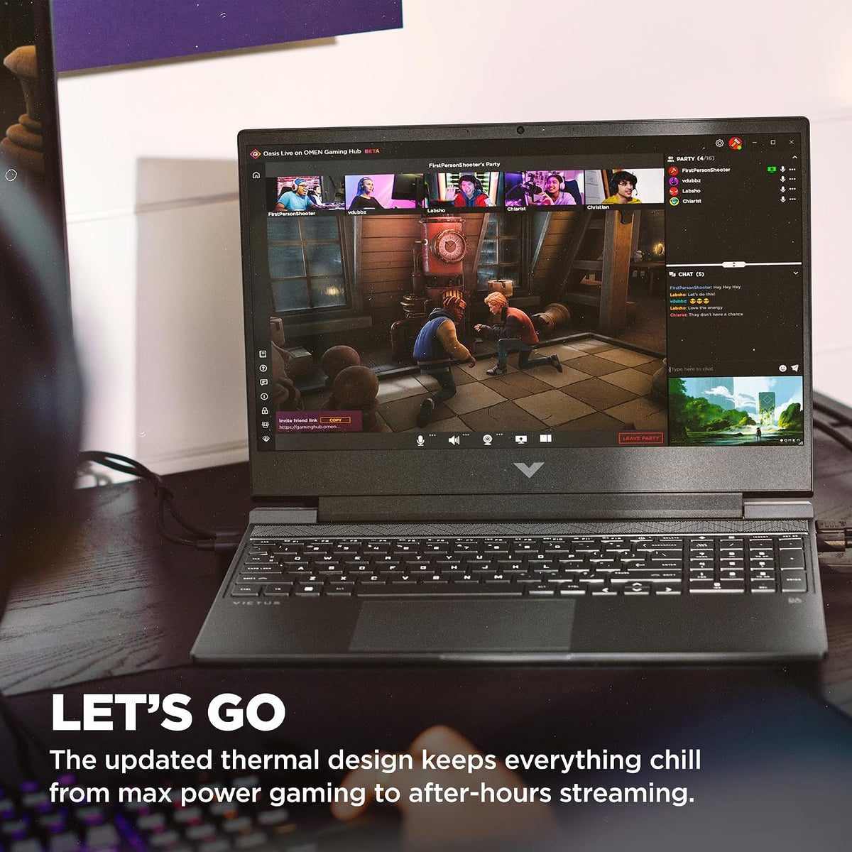 HP Victus 15.6 inch Laptop, FHD 144Hz Display, Intel Core i5-12500H, 16 GB RAM, 512 GB SSD, NVIDIA GeForce RTX 4050 GPU (6 GB Dedicated), Windows 11 Home, 15-fa1040nr (2023)