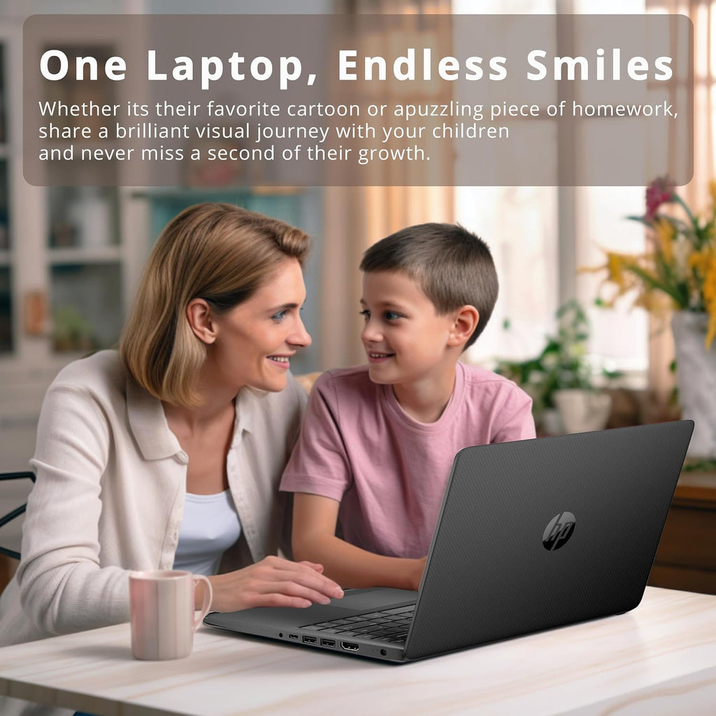 HP Stream 14' HD BrightView Laptop, Intel Celeron N4120 Processor, 8GB RAM, 64GB SSD, Intel UHD Graphics, 720p Webcam, WiFi, HDMI, Win 11 S, Black (Renewed)