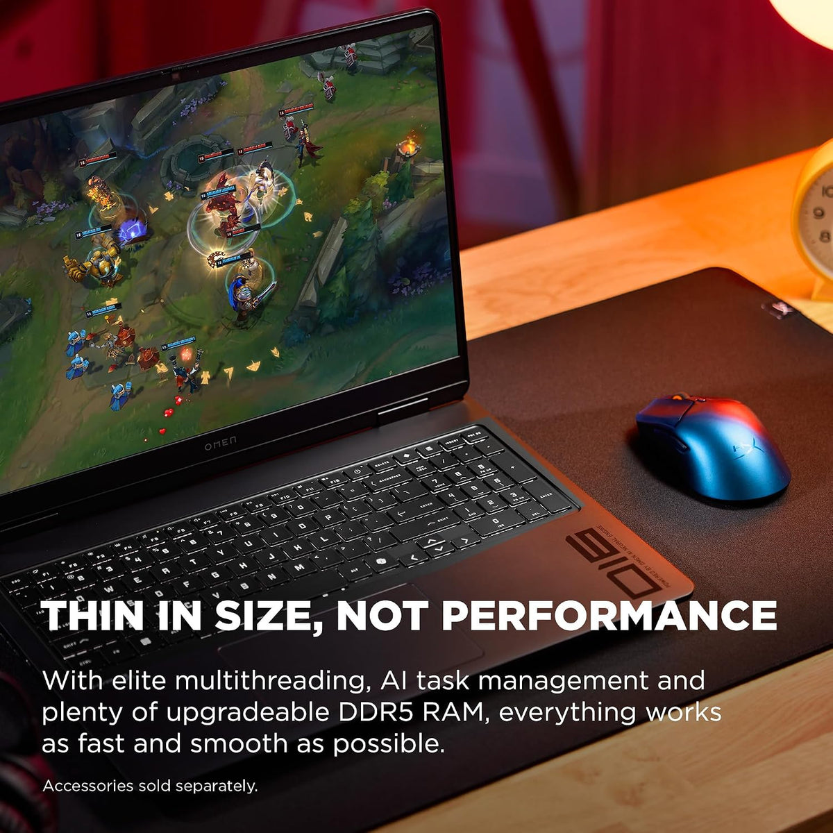 HP OMEN 16 inch Slim Gaming Laptop, 2K 165Hz Display, Intel Core Ultra 7-255H, 16 GB RAM, 512 GB SSD, NVIDIA GeForce RTX 5060 GPU (8 GB Dedicated), Windows 11 Home, Shadow Black, 16-an0000nr