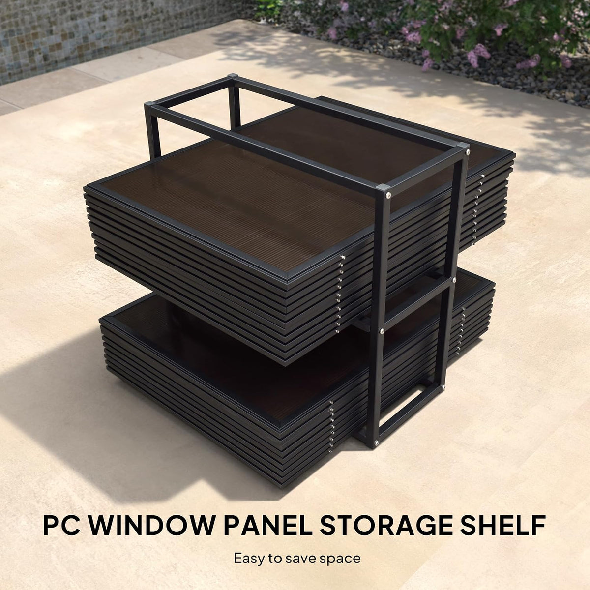 PURPLE LEAF Hardtop Gazebo Sunroom 10' x 13', Enclosed Patio Solarium with Mesh & Removable PC Panels, Magnetic Sliding Doors Outdoor Living Space for Backyard Lounge, Dining & Spa and 24 Solar Lights