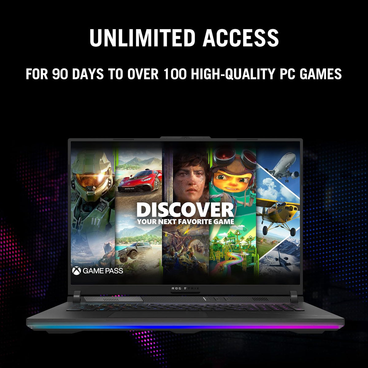 ASUS ROG Strix Scar 18 (2023) Gaming Laptop, 18' Nebula Display 16:10 QHD 240Hz/3ms, GeForce RTX 4090, Intel Core i9-13980HX, 32GB DDR5, 2TB PCIe SSD, Wi-Fi 6E, Windows 11 Pro, G834JY-XS97,Black