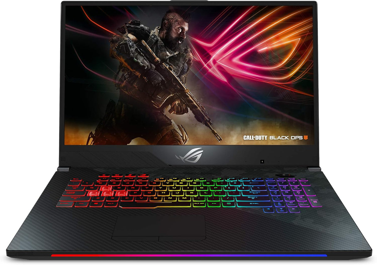 ROG Strix SCAR II Gaming Laptop, 17.3' 144Hz 3ms IPS Type, Intel Core i7-8750H Processor, NVIDIA GeForce GTX 1060 6GB GDDR5, 16GB DDR4, 256GB PCIe SSD + 1TB HDD, RGB, Windows 10 Home - GL704GM-DH74