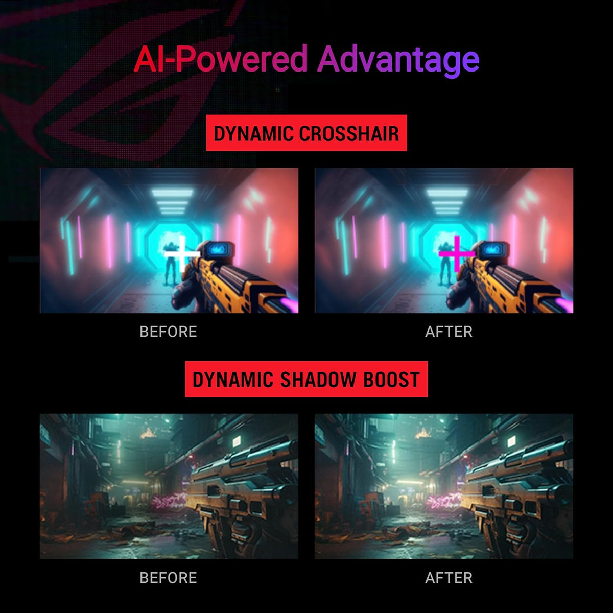 ASUS ROG Strix 24.5' USB-C HDR400 Gaming Monitor (XG259CMS)–Full HD 1080p, 310Hz, 1ms, Fast IPS, 110% SRGB, Extreme Low Motion Blur Sync, G-SYNC Compatible, DisplayWidget, Tripod Socket, 3yr Warranty