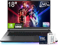 ASUS ROG Strix 18 (2025) Gaming Laptop, 18' ROG Nebula HDR 16:10 2.5K 240Hz/3ms, NVIDIA GeForce RTX 5060, Intel Core Ultra 9 275HX, 32GB DDR5, 1TB PCIe SSD, Wi-Fi 7, Win 11 Home,W/128GB PSD